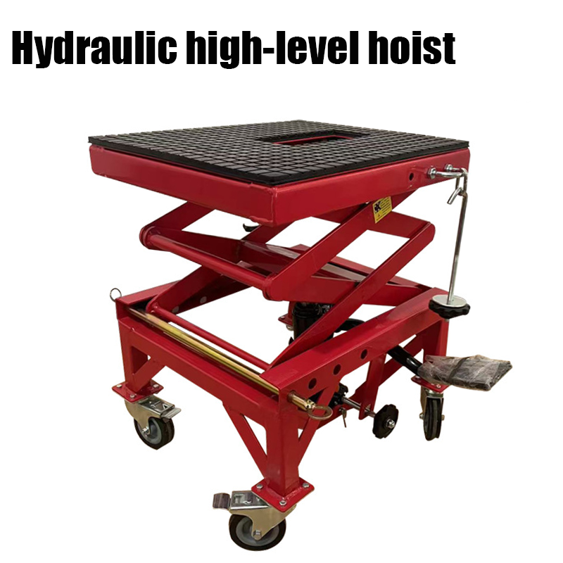 Scissor Lift Table Hydraulic - Hydraulic Motorcycle Lift Table, 350 LBS