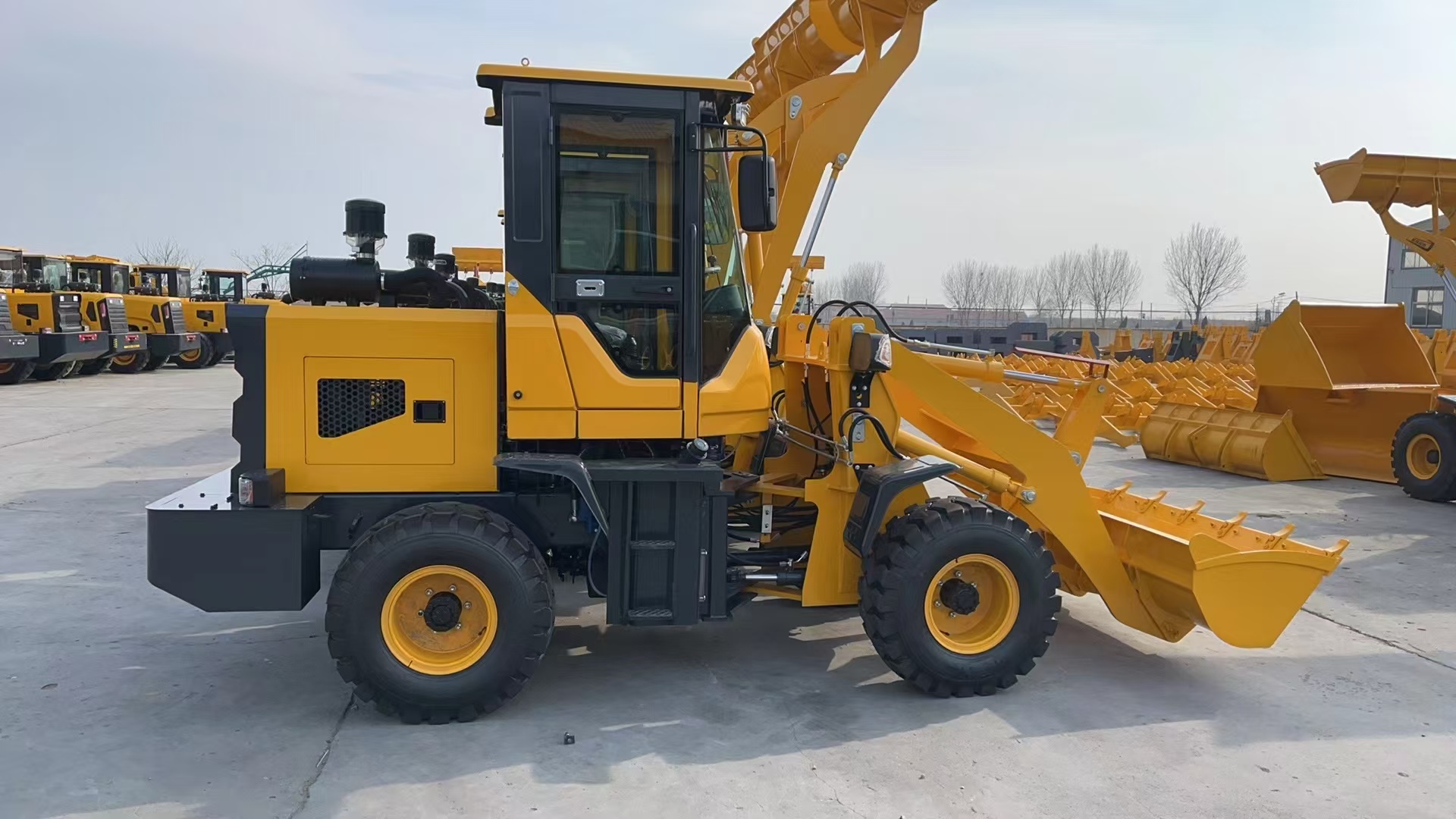 Heavy Duty 8 Ton Backhoe Loade - Tractor Backhoe recension och pris