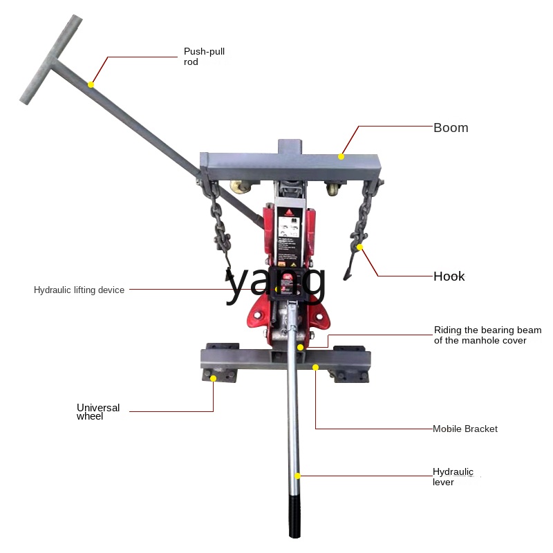 CX double hole manhole cover h - Manhole Cover Lifting recension och pris