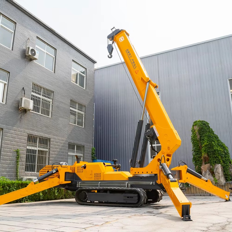 Mini Spider Crane Compact Elec - Heavy Equipment Crane recension och pris