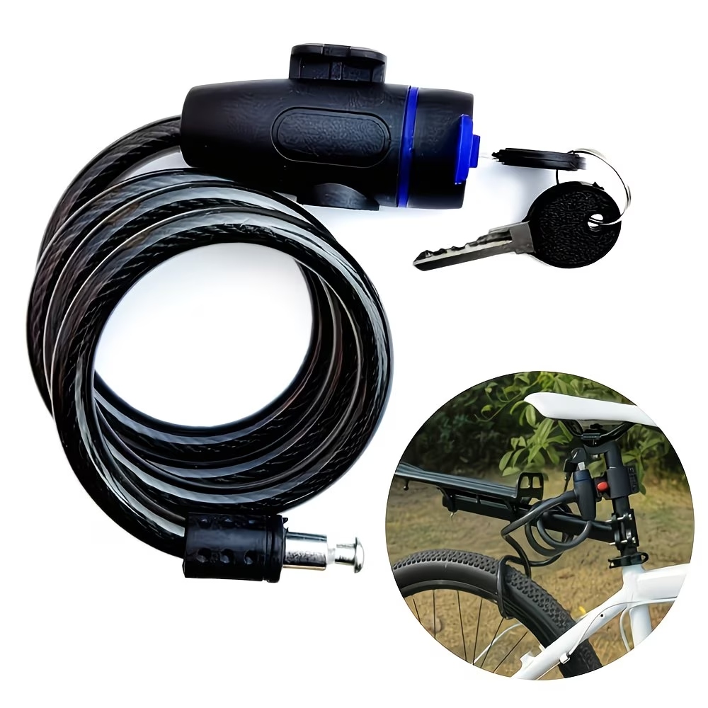 Bicycle Lock Cable, Bicycle Ke - Heavy Equipment Keychain recension och pris
