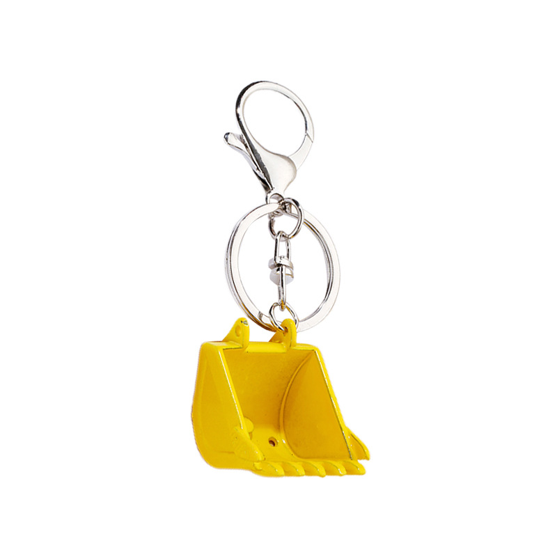 New Creative Metal Excavator K - Heavy Equipment Keychain recension och pris