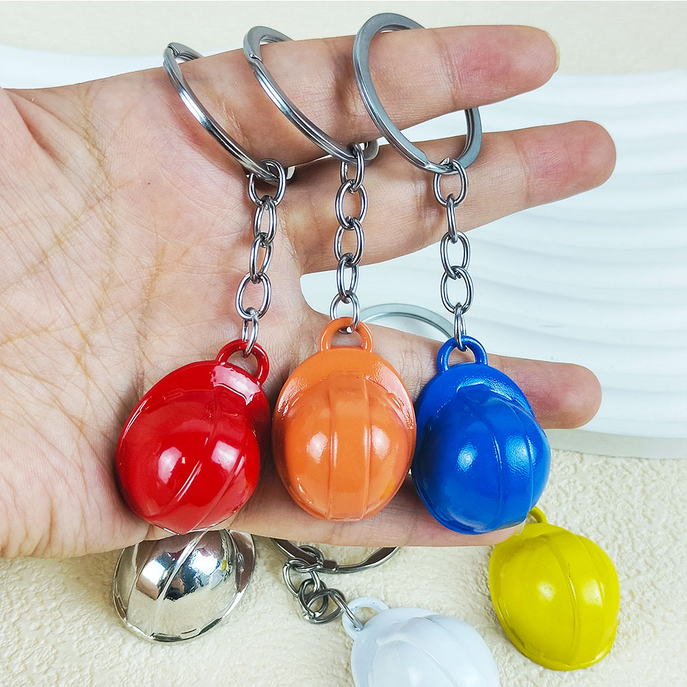 Creative Hard Hat Keychain Min - Heavy Equipment Keychain recension och pris