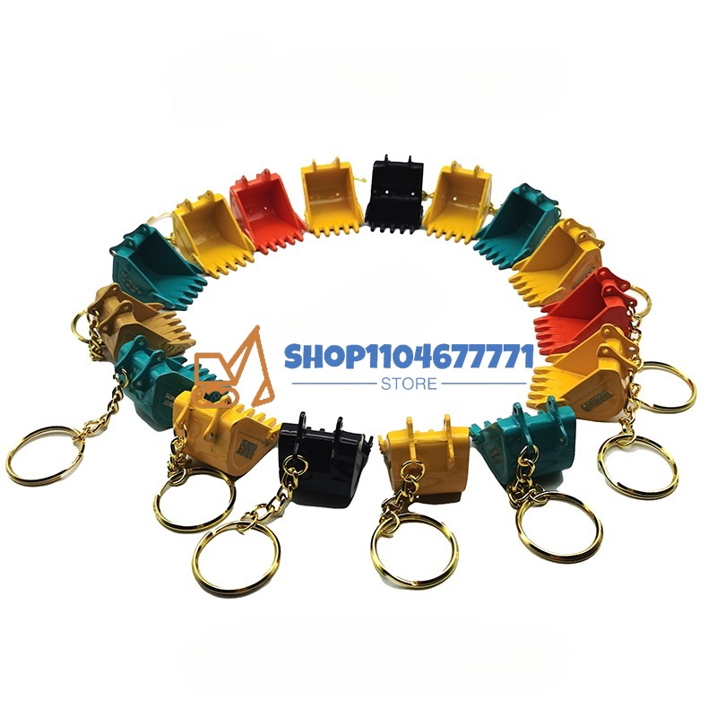 With Bucket Key Chain for Kobe - Heavy Equipment Keychain recension och pris
