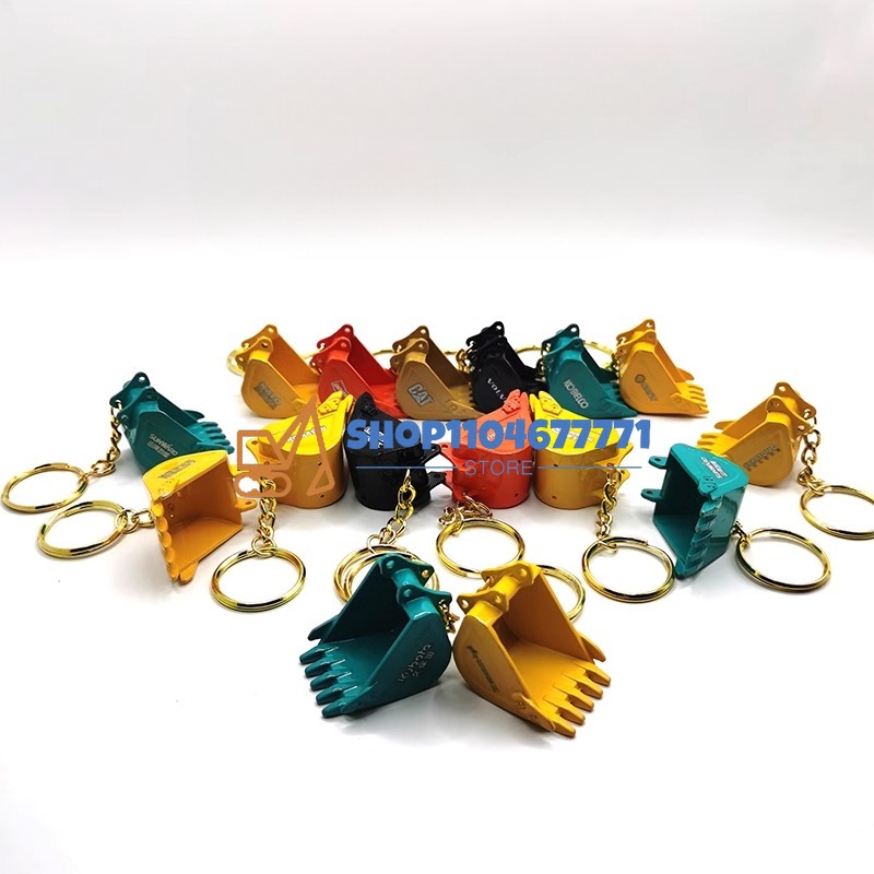 With Bucket Key Chain for Kobe - Heavy Equipment Keychain recension och pris