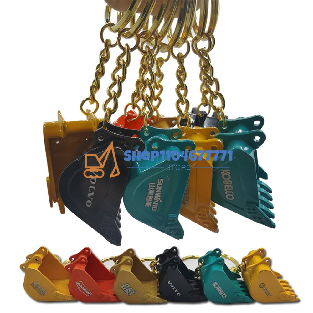 With Bucket Key Chain for Kobe - Heavy Equipment Keychain recension och pris