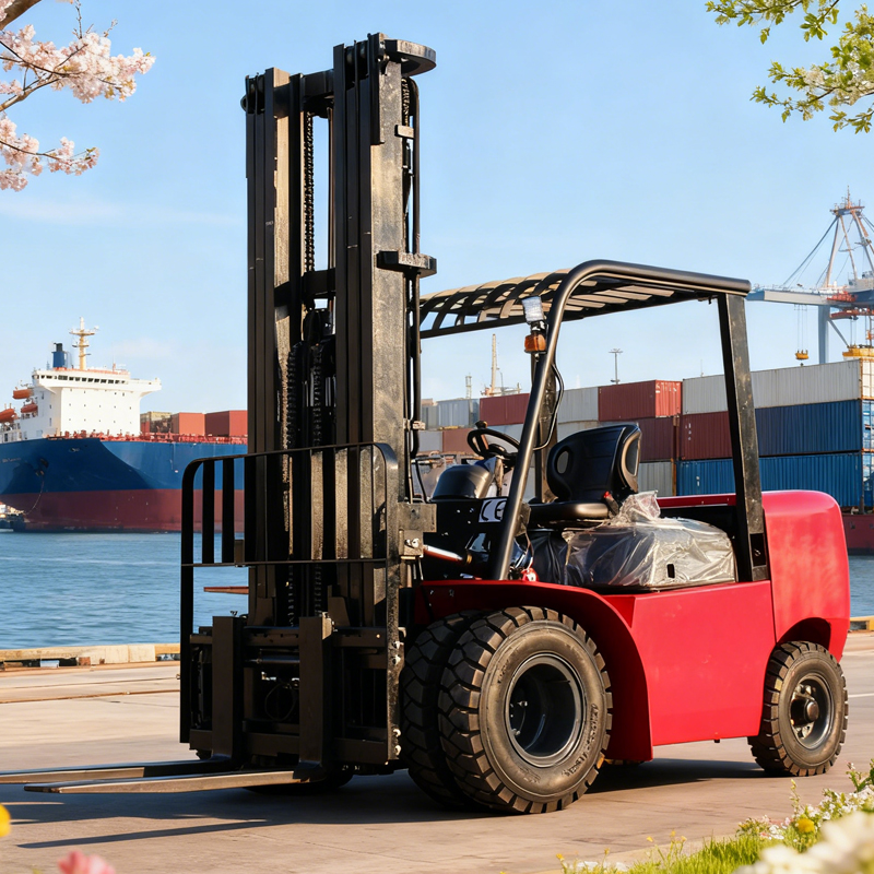 Heavy Duty 8 Ton Diesel Forkli - Heavy Equipment Forklift recension och pris