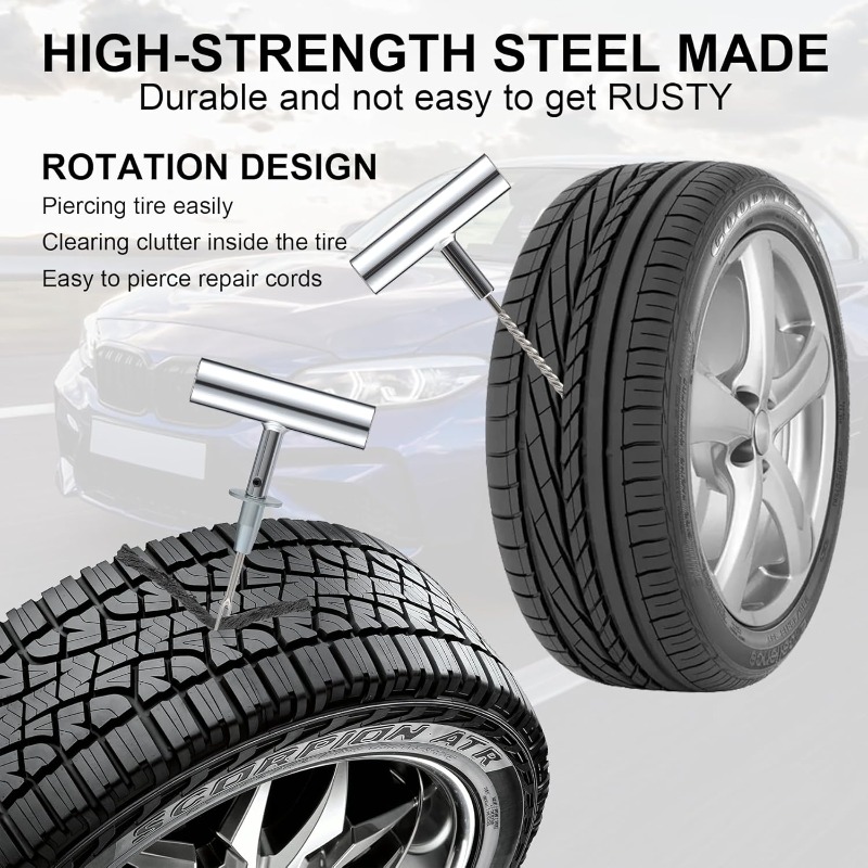 1Set Tire Repair Kit with Plug - Heavy Equipment Repair recension och pris
