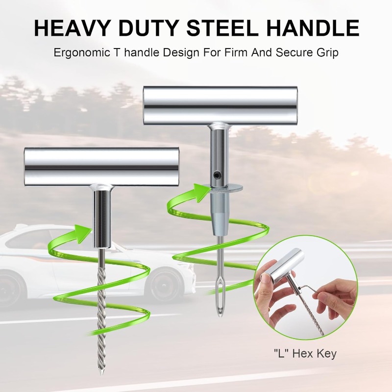 1Set Tire Repair Kit with Plug - Heavy Equipment Repair recension och pris