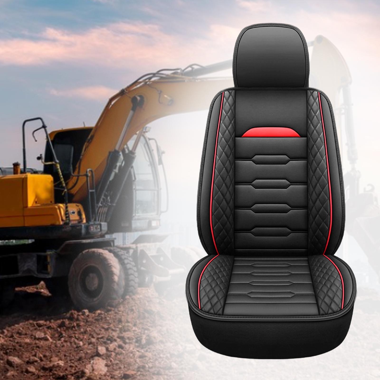 PU Leather Excavator Seat Cush - Heavy Equipment Forklift recension och pris