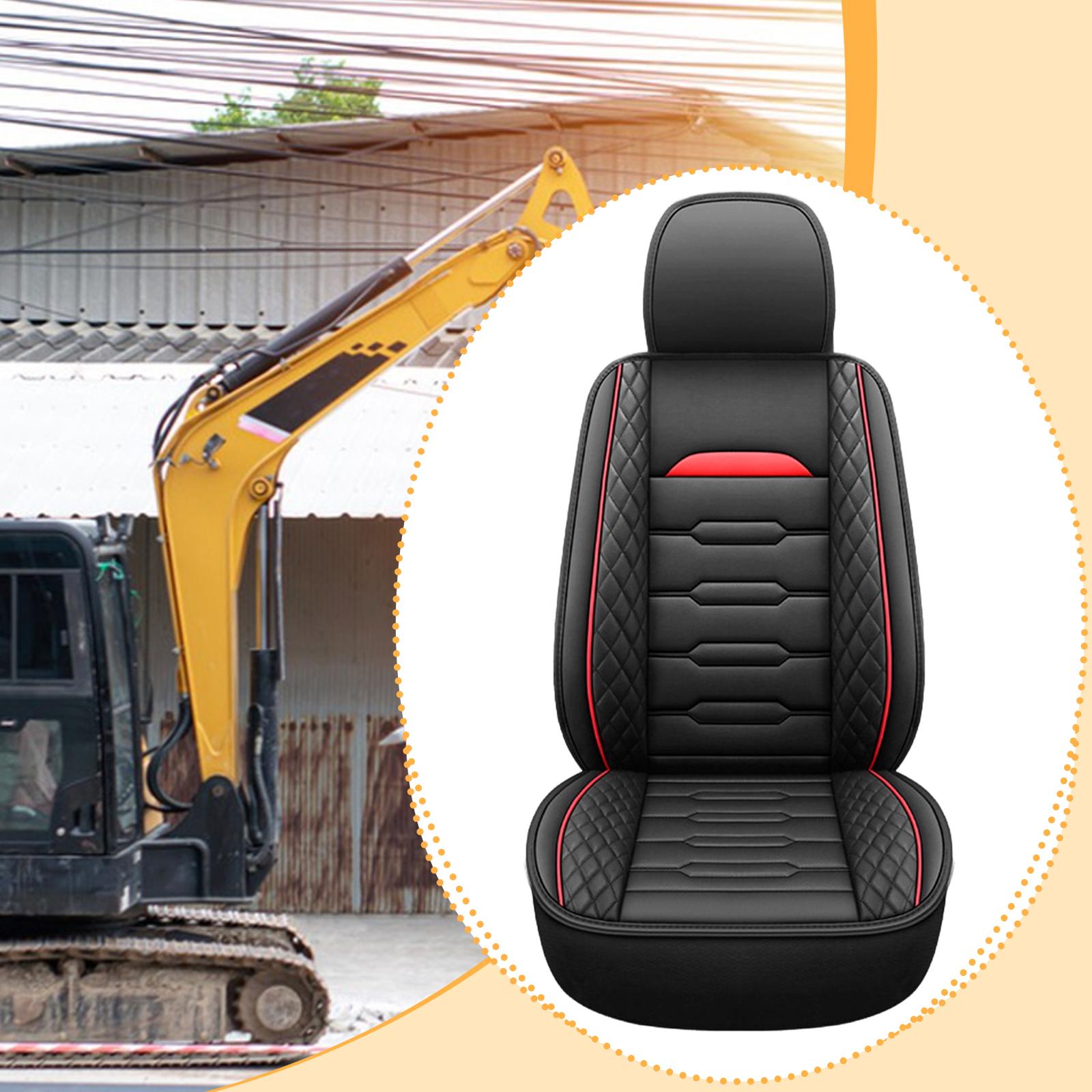 PU Leather Excavator Seat Cush - Heavy Equipment Forklift recension och pris