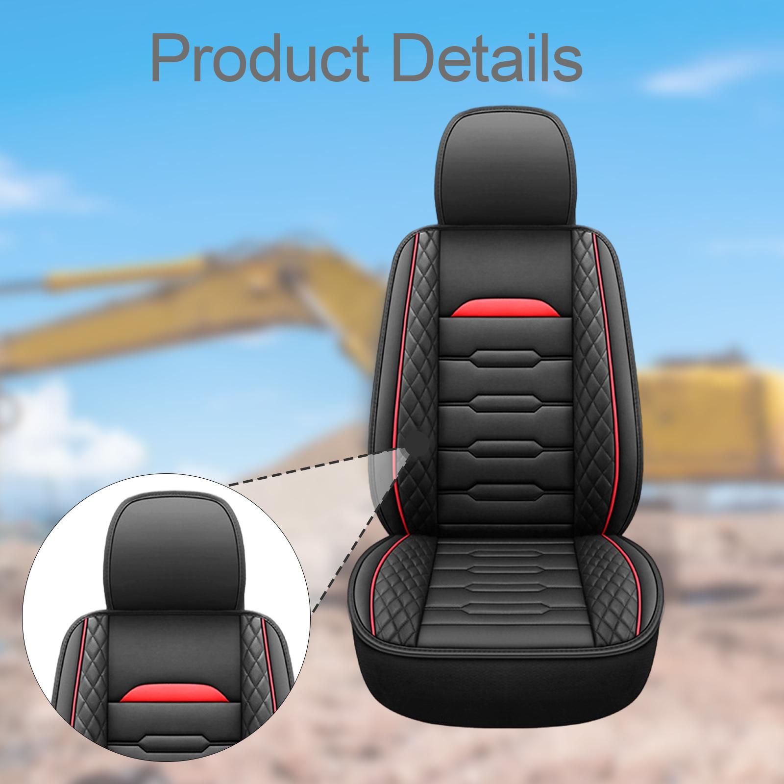 PU Leather Excavator Seat Cush - Heavy Equipment Forklift recension och pris