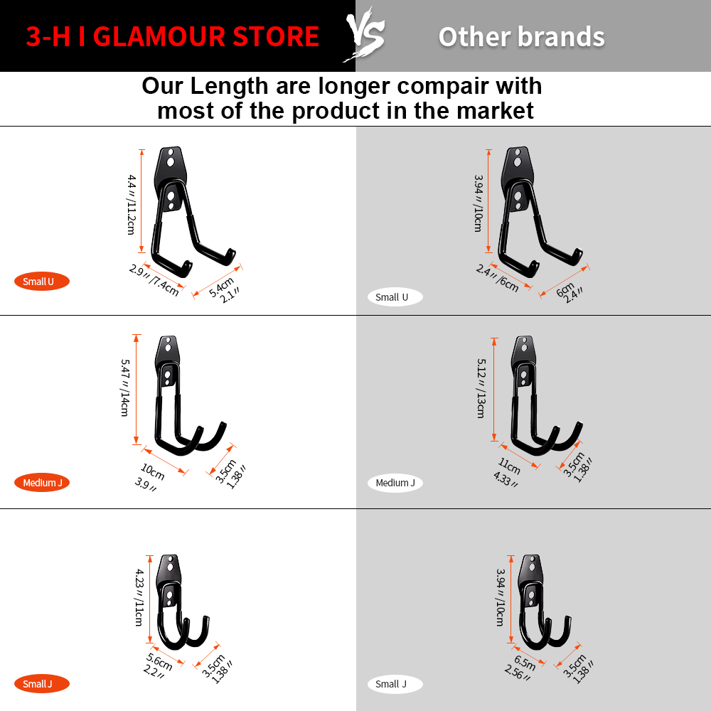 Heavy Duty Metal Hook Garage O - Heavy Equipment Storage recension och pris
