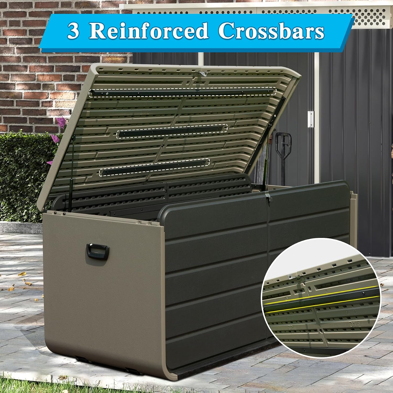 Indoor Outdoor Storage Box 200 - Heavy Equipment Storage recension och pris