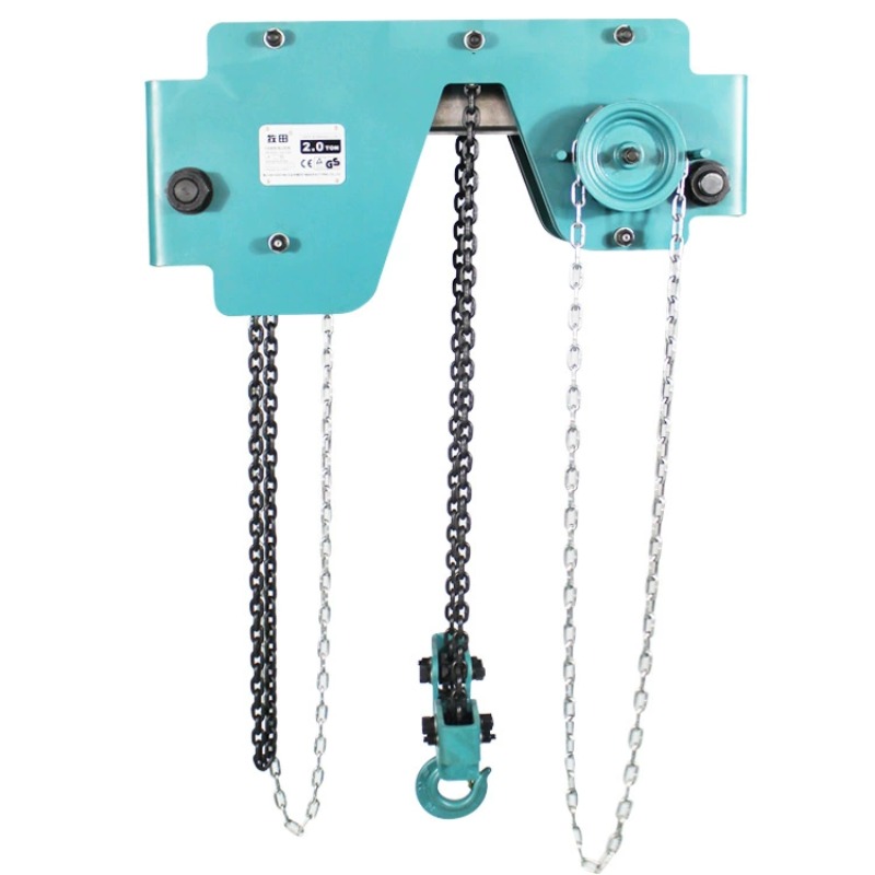 Low Headroom Double Chain Hand - Heavy Equipment Crane recension och pris
