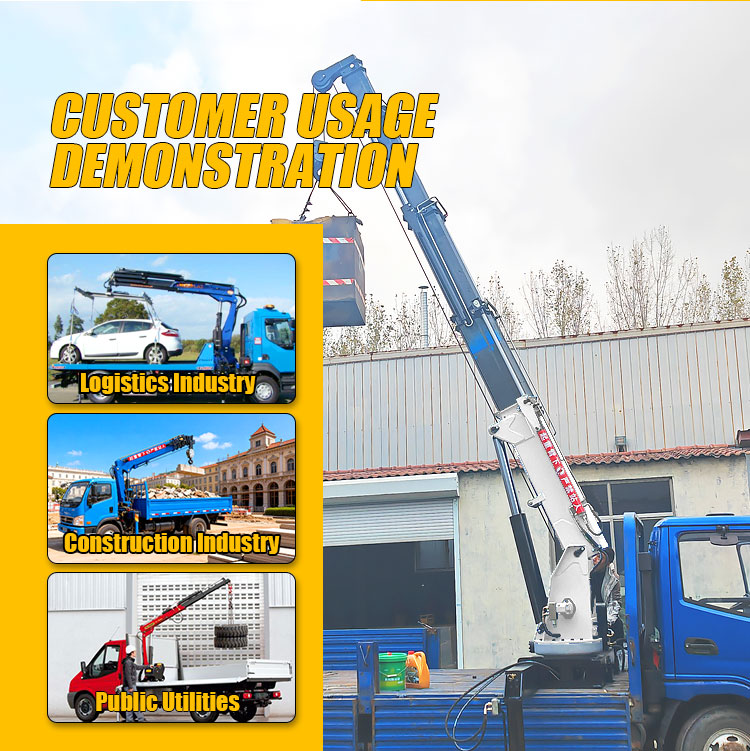 Factory Priced Mini Pickup Tru - Heavy Equipment Crane recension och pris