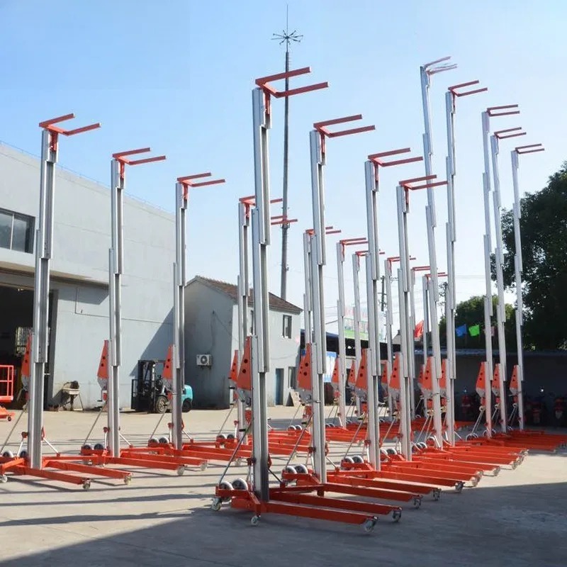 Aluminum Alloy Manual Lifting  - Scissor Lift Table Hydraulic recension och pris