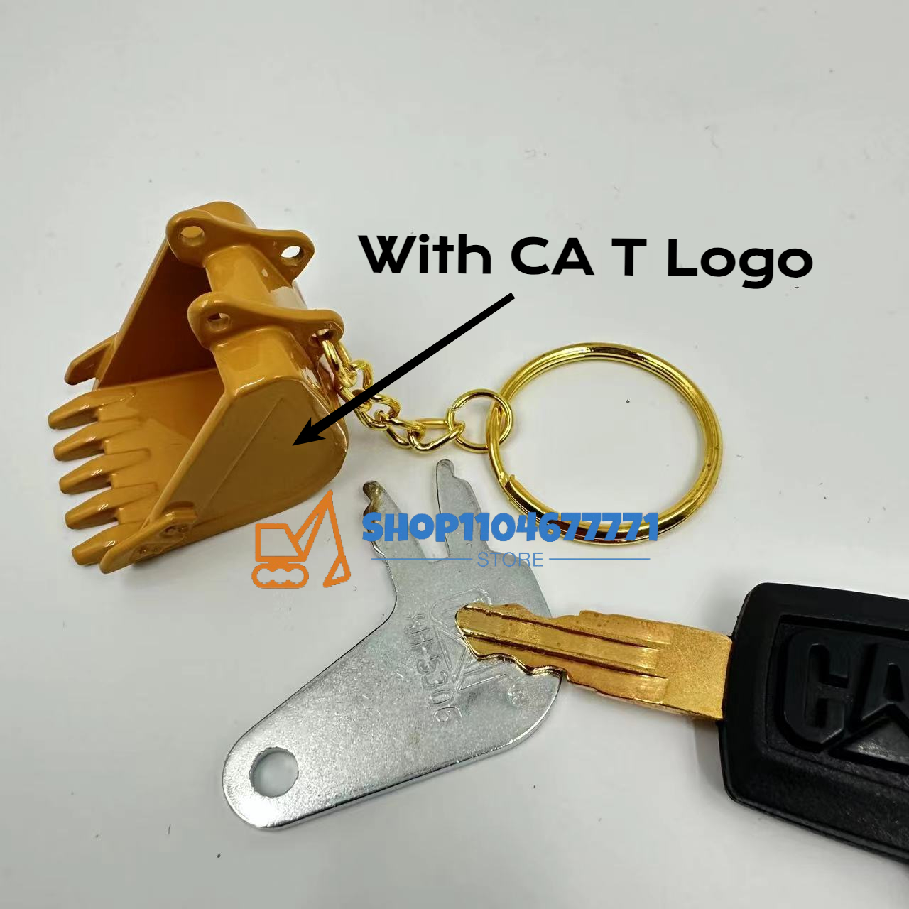 5P8500 8H5306 Excavator Heavy  - Heavy Equipment Keychain recension och pris