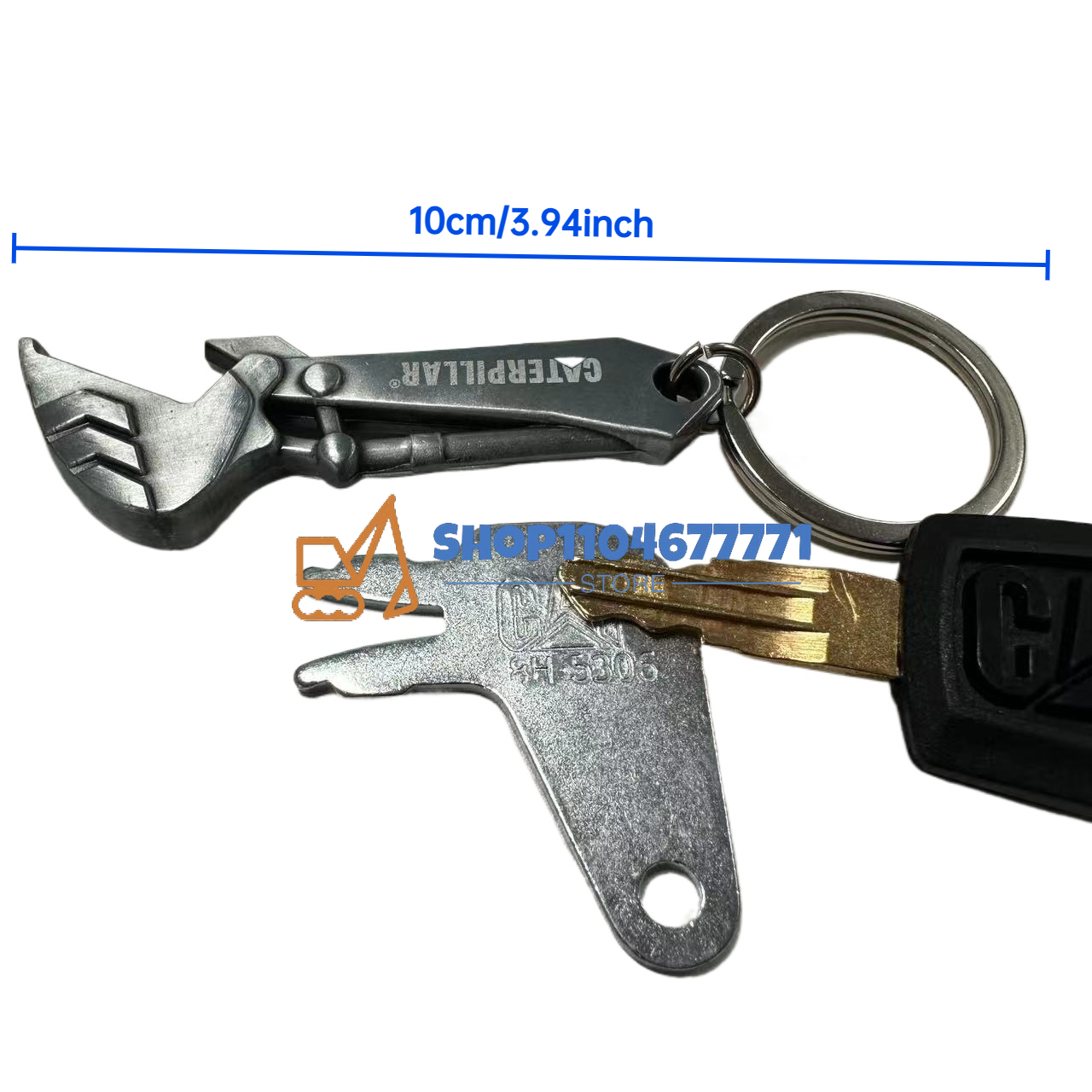 5P8500 8H5306 Excavator Heavy  - Heavy Equipment Keychain recension och pris