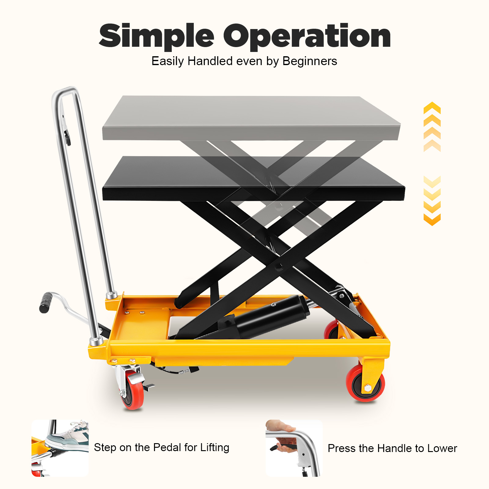 500lbs Hydraulic Scissor Lift  - Scissor Lift Table Hydraulic recension och pris