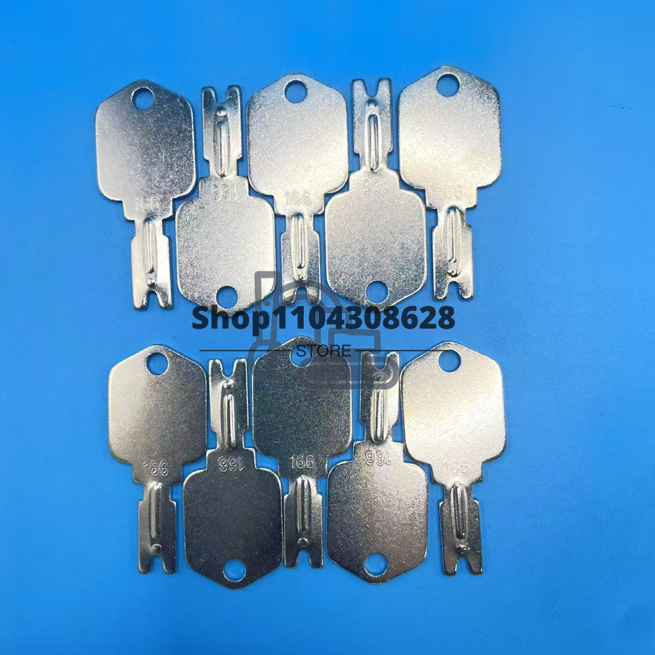 10PCS 166 Ignition Keys Forkli - Heavy Equipment Forklift recension och pris