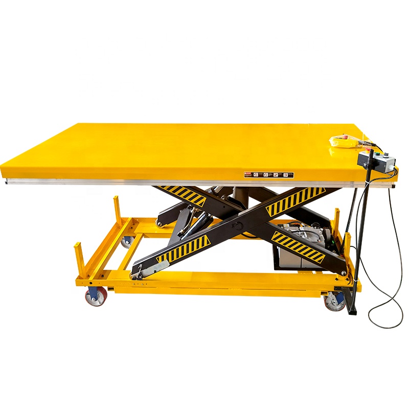 Customized Heavy Load Electric - Scissor Lift Table Hydraulic recension och pris