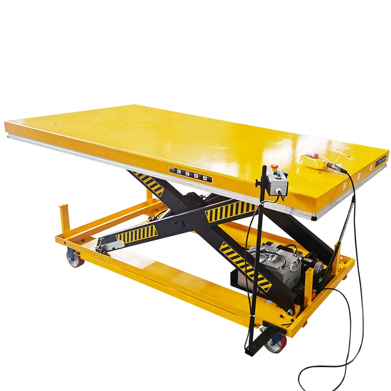 Customized Heavy Load Electric - Scissor Lift Table Hydraulic recension och pris