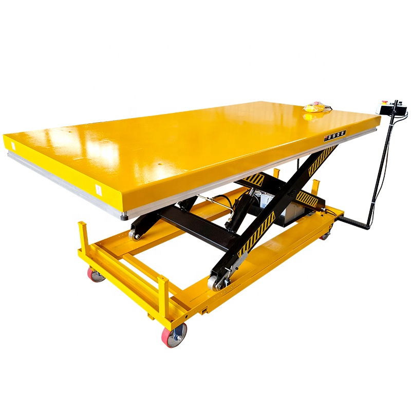 Customized Heavy Load Electric - Scissor Lift Table Hydraulic recension och pris