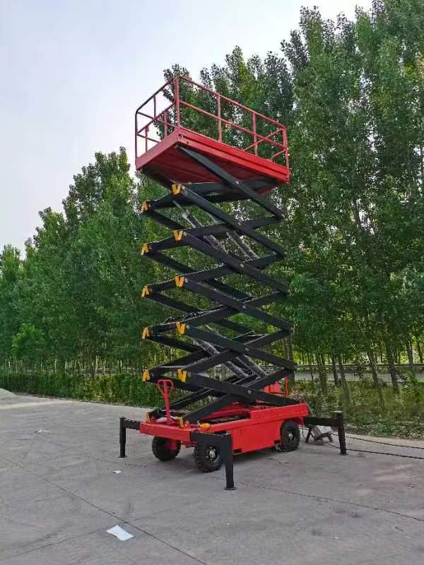 Ali 20ft 30ft 40ft Mini Small  - Scissor Lift Table Hydraulic recension och pris