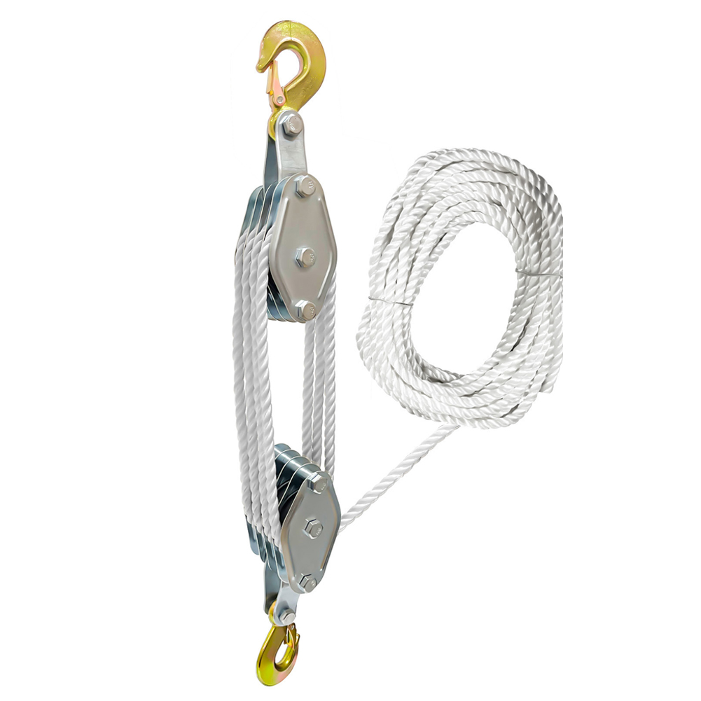 270° Rotatable Rope Pulley Blo - Heavy Equipment Crane recension och pris