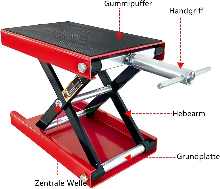 800-1500lbs Hydraulic Air Lift - Scissor Lift Table Hydraulic recension och pris