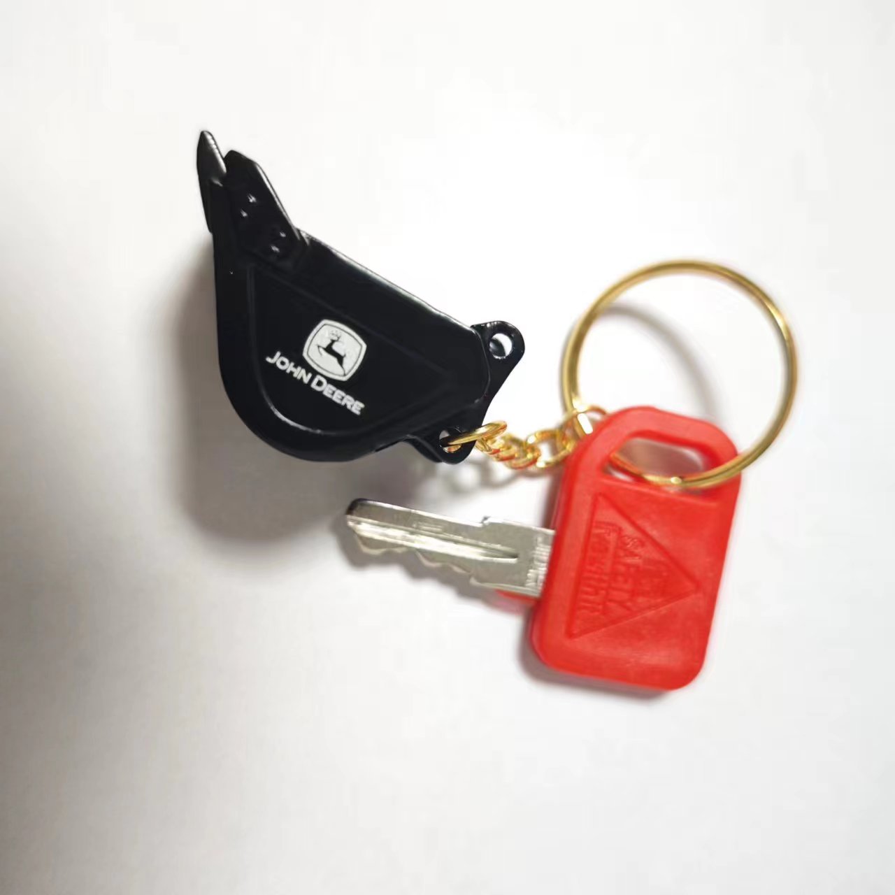 14PCS JDR For John Deere Excav - Heavy Equipment Keychain recension och pris