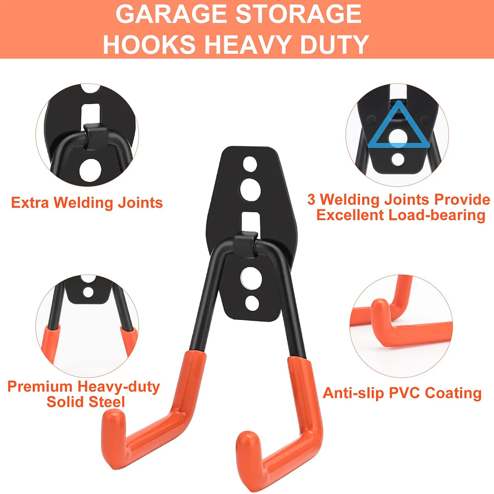 1PC Heavy Duty Metal Hook Gara - Heavy Equipment Storage recension och pris