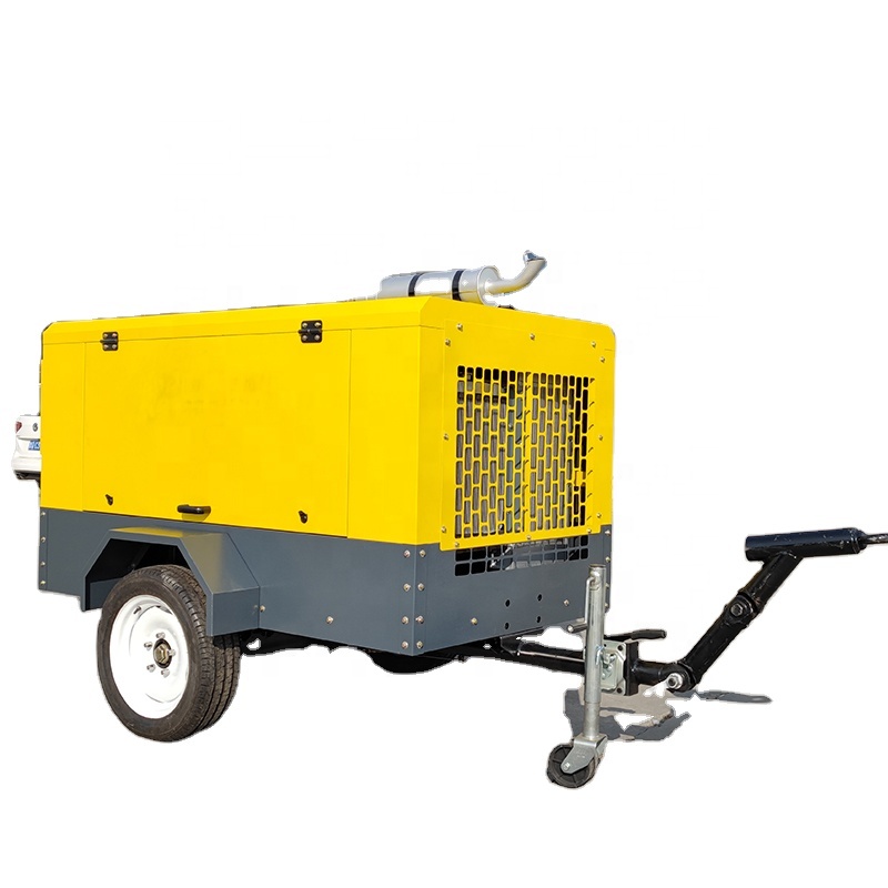 Portable Screw Air Compressor  - Heavy Equipment In Mining recension och pris