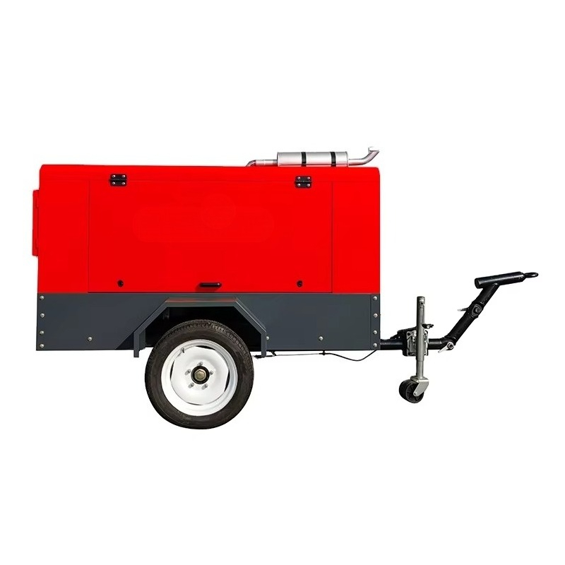 Portable Screw Air Compressor  - Heavy Equipment In Mining recension och pris
