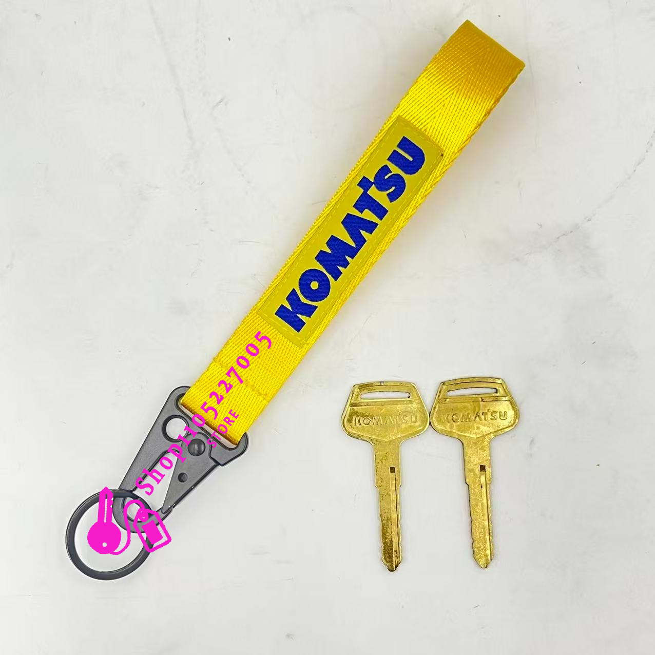 2/5/10pcs for Komatsu Pc -7 -8 - Heavy Equipment Keychain recension och pris