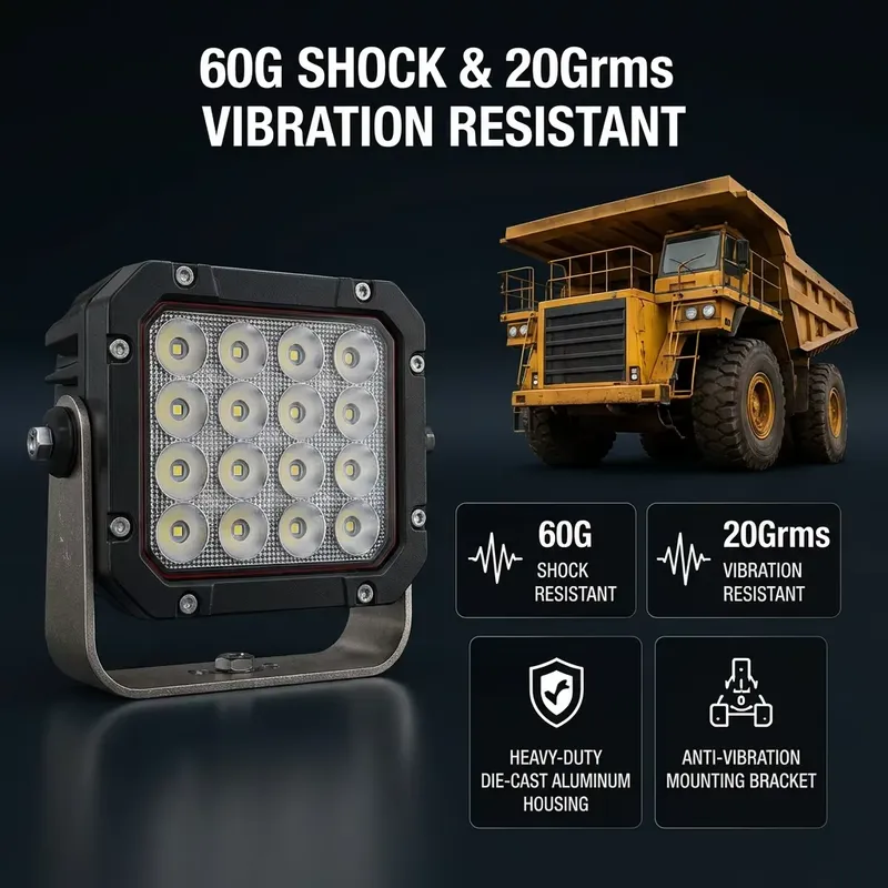 High Lumen Vibration Flood Lig - Heavy Equipment In Mining recension och pris