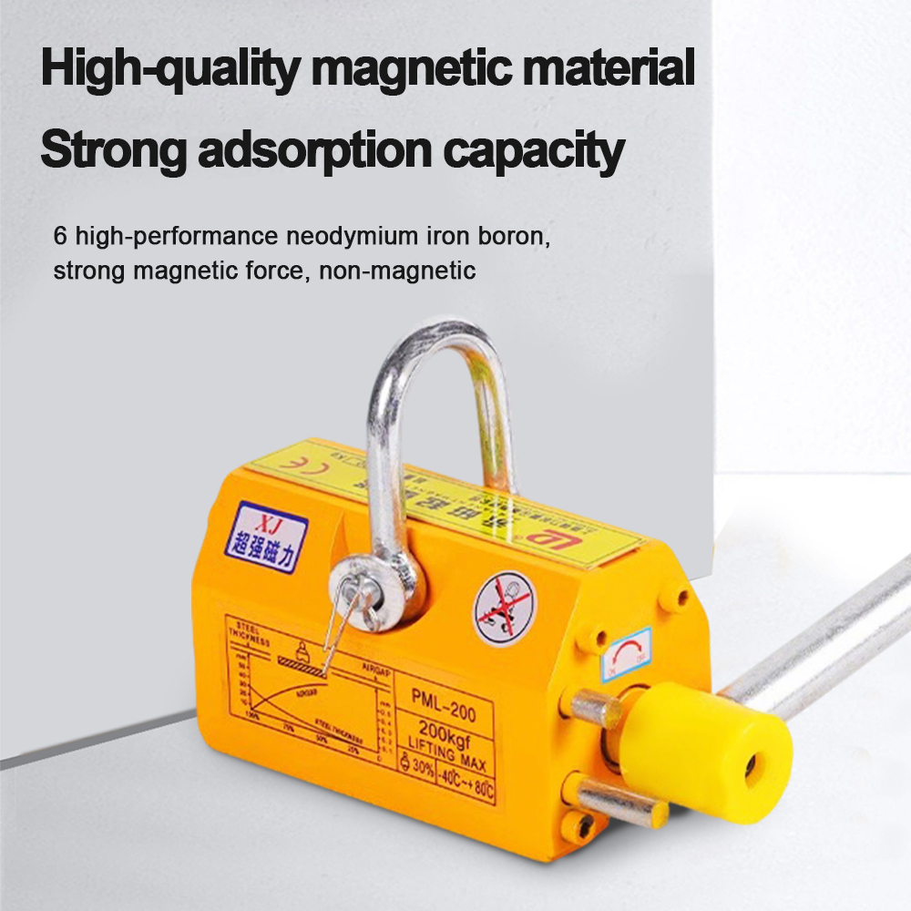 Permanent Magnetic Lifter 100- - Heavy Equipment Crane recension och pris