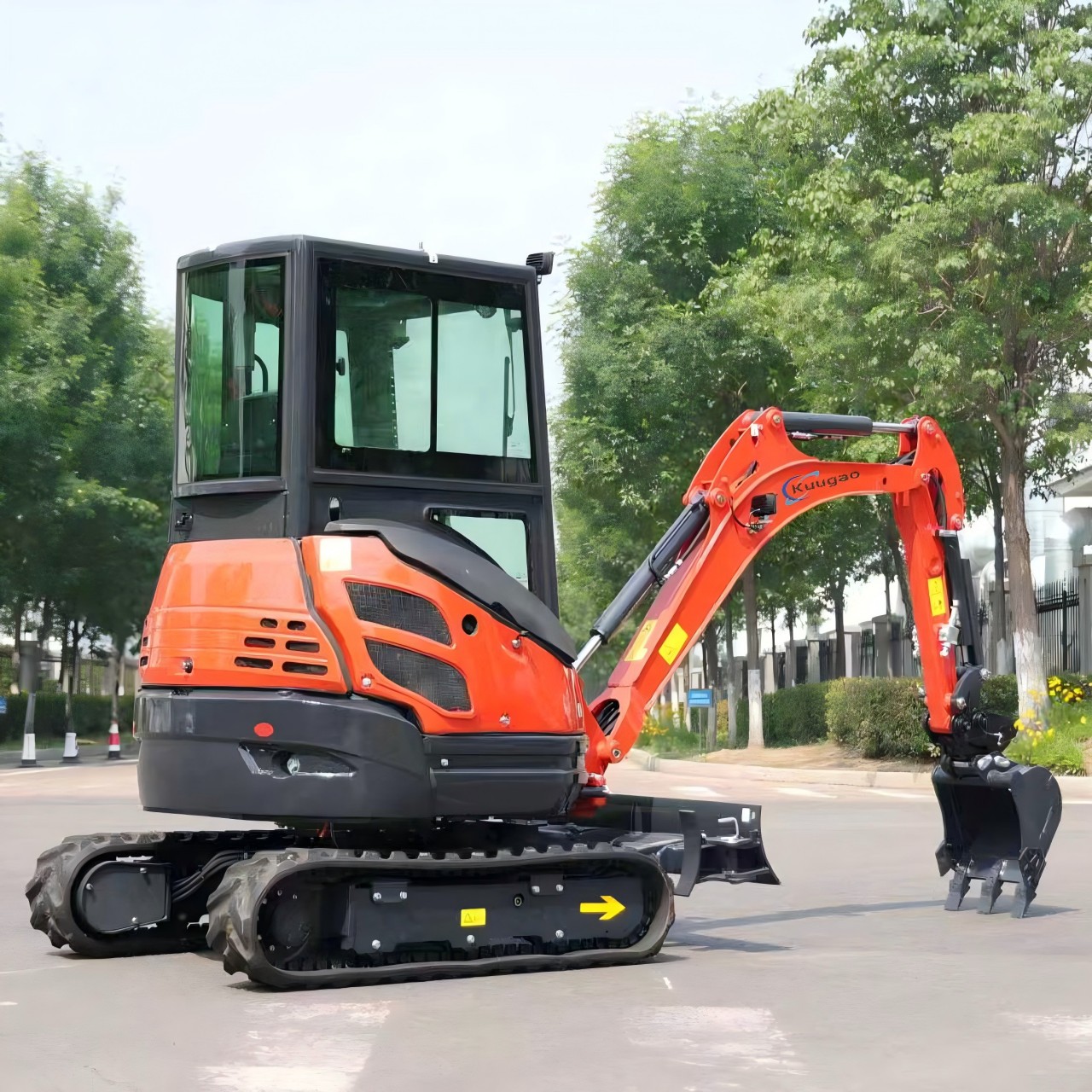 Mini Excavator 2-2.5 Ton Custo - Tractor Backhoe recension och pris