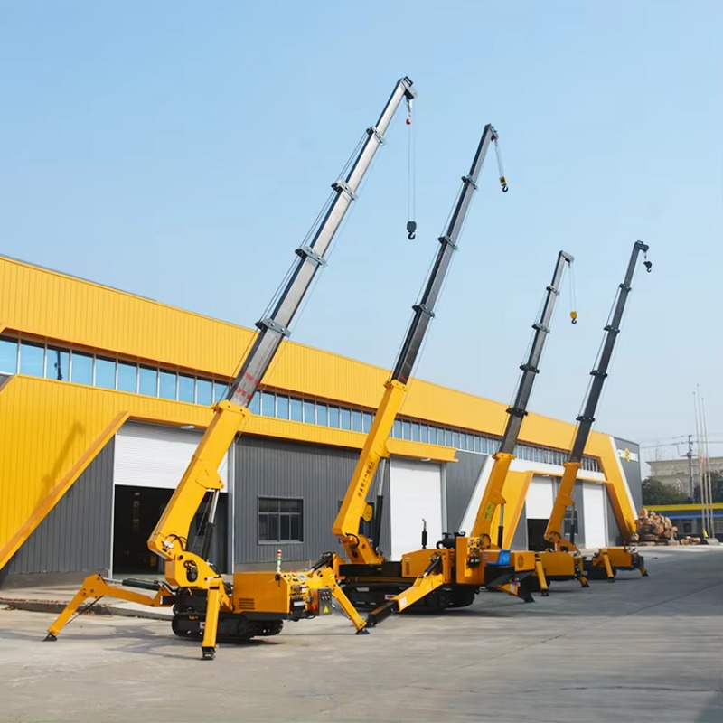 8T Hydraulic Spider Crane Heav - Heavy Equipment Crane recension och pris
