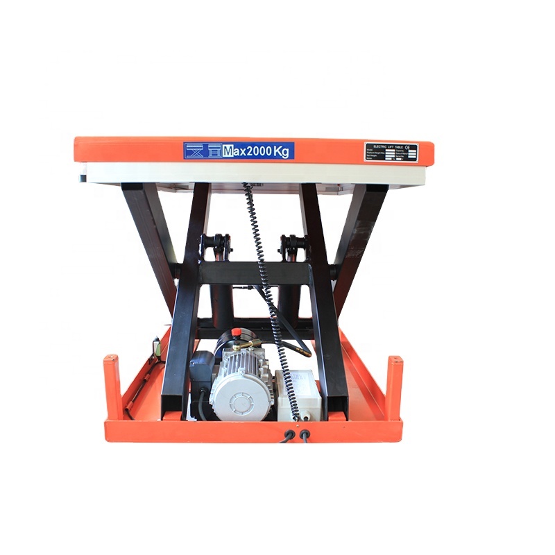 1T Electric Lifting Table Hydr - Scissor Lift Table Hydraulic recension och pris